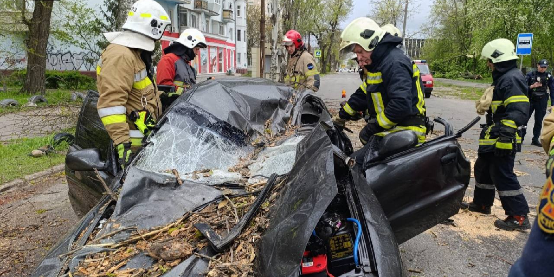 Deadly storms kill three and knock out power across hundreds of Ukrainian towns