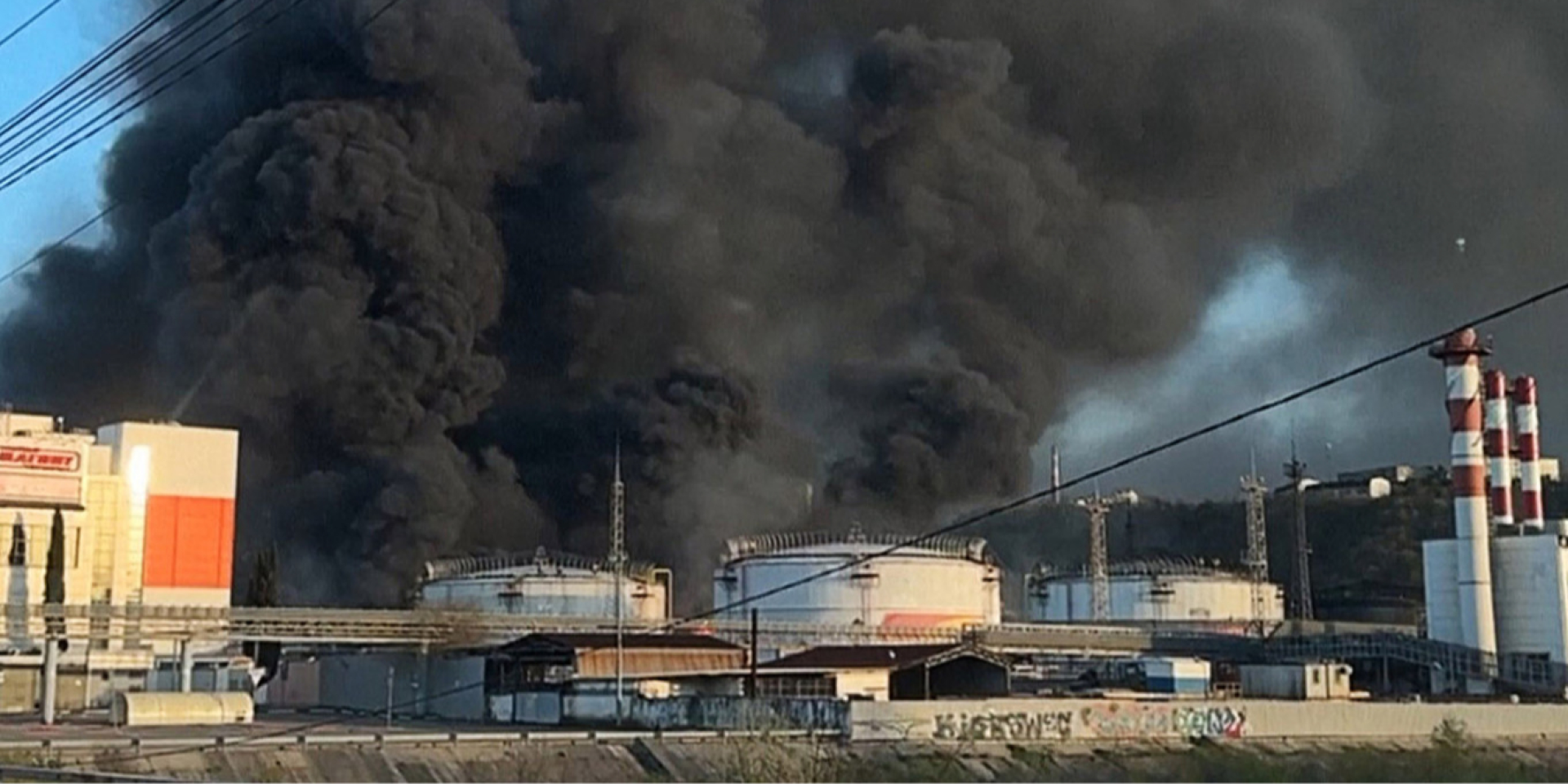 Ukraine confirms third strike on Tuapse refinery tied to Moscow’s war machine