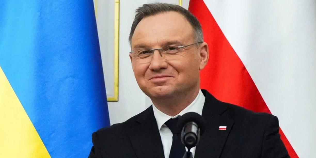 Анджей Дуда під час візиту до Києва у червні 2025 року (Photo: REUTERS/Aleksandra Szmigiel)