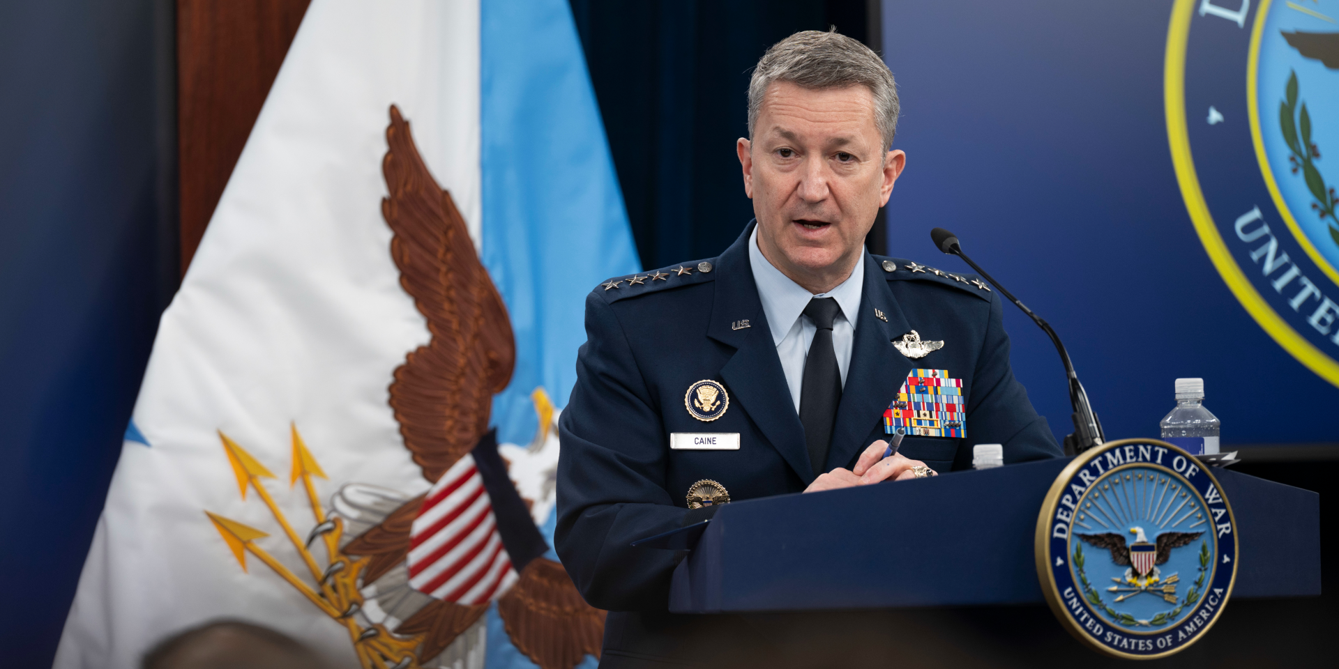Gen. Dan Caine (Photo: www.war.gov)