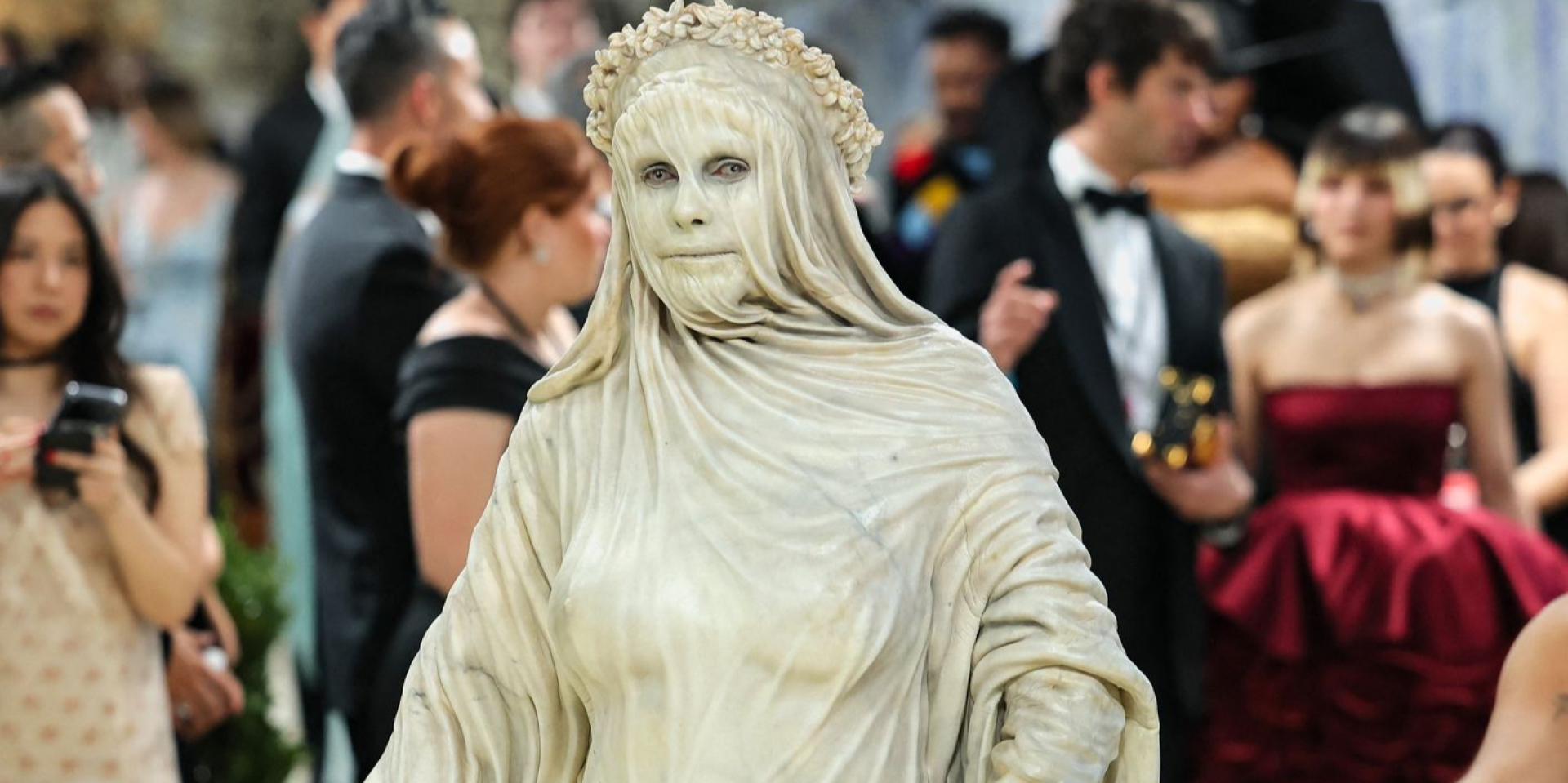 Гайді Клум на Met Gala 2026 (Фото: REUTERS/Daniel Cole)
