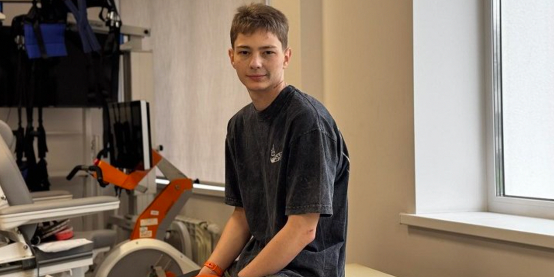 Ukrainian marine returns to service after limb loss