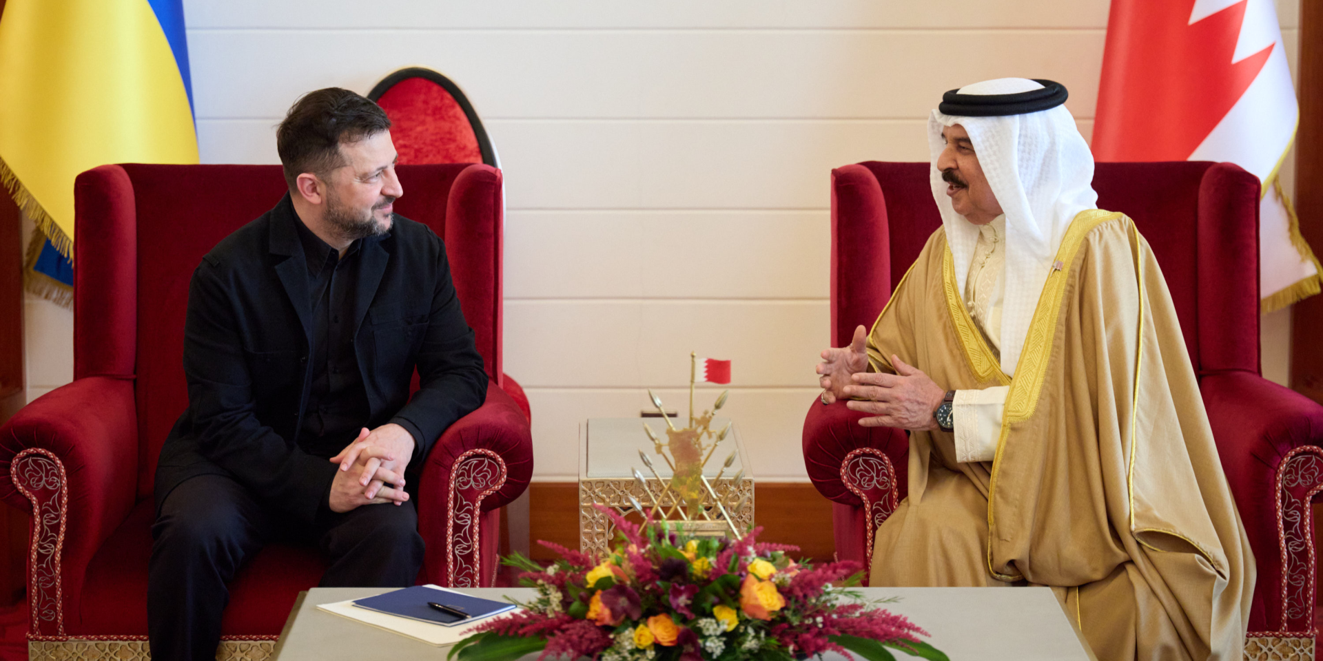 Zelenskyy discusses drone cooperation with Bahrain after security talks