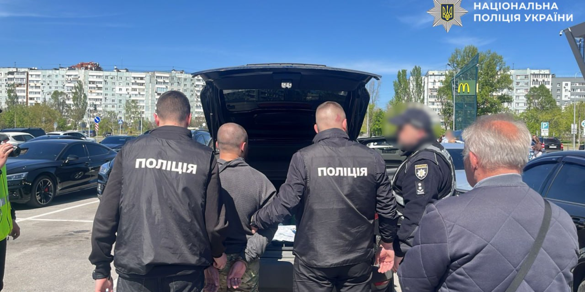 Law enforcement officers detained a battalion commander (Photo: National Police)
