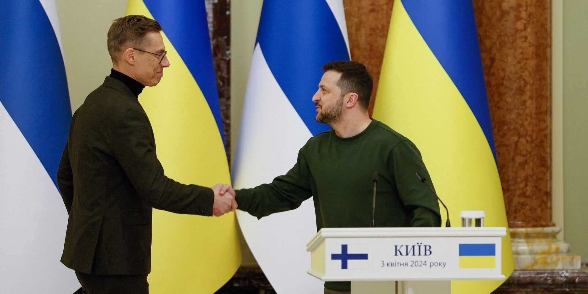 Зеленский заявил, что скоординировал со Стуббом позиции накануне встреч и переговоров на этой неделе