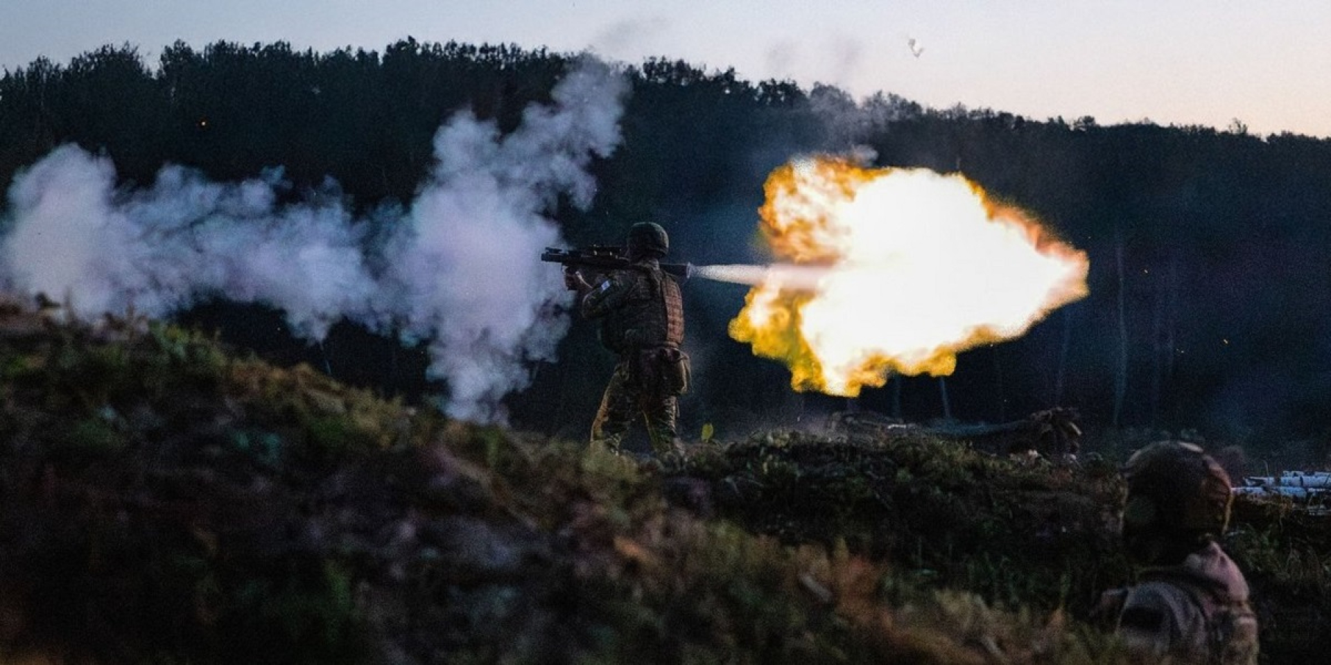 Lubart soldiers drills at the training ground (Photo: 20th Operative Brigade in National Guards 1st Azov Corps / Facebook)