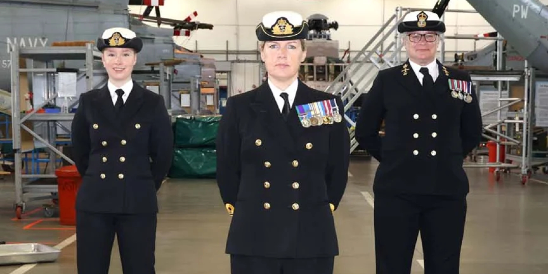 Парадну жіночу форму британського флоту оновлять (Фото: X/Royal Navy)