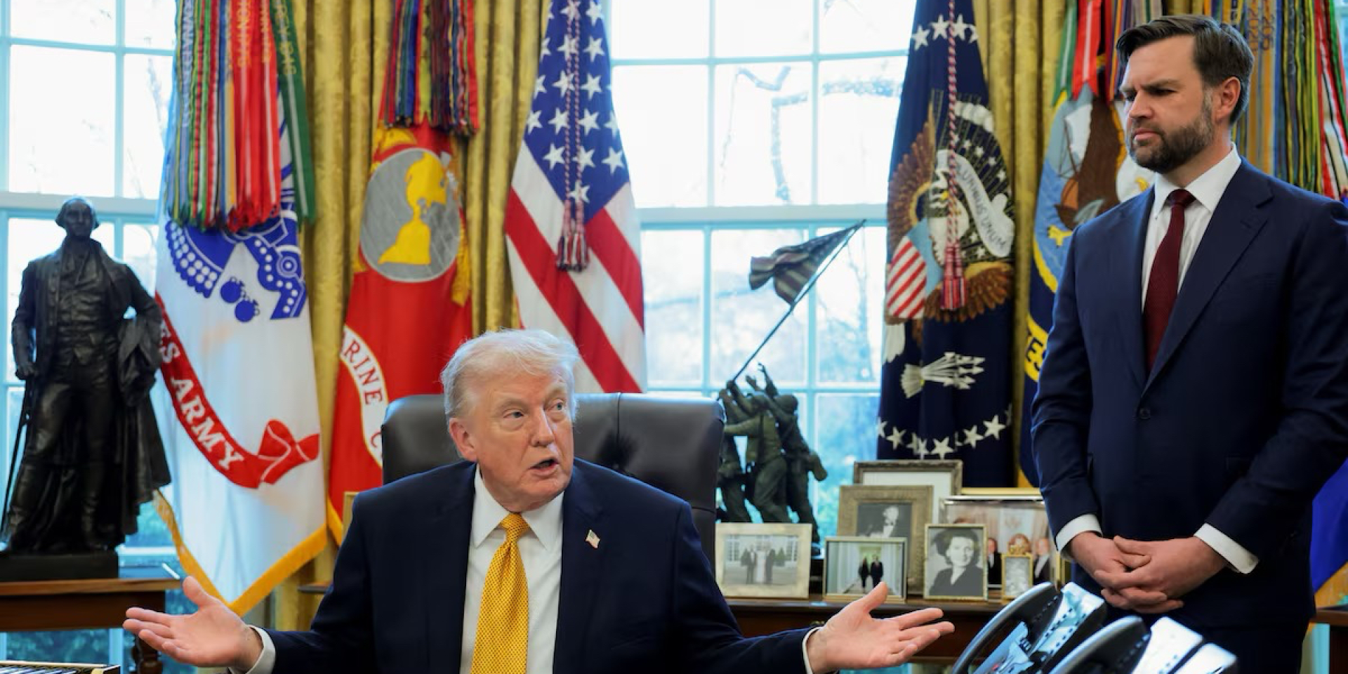 Представитель Белого дома заявил, что Трамп сохраняет письмо для Вэнса в случае, если с ним «что-то случится»