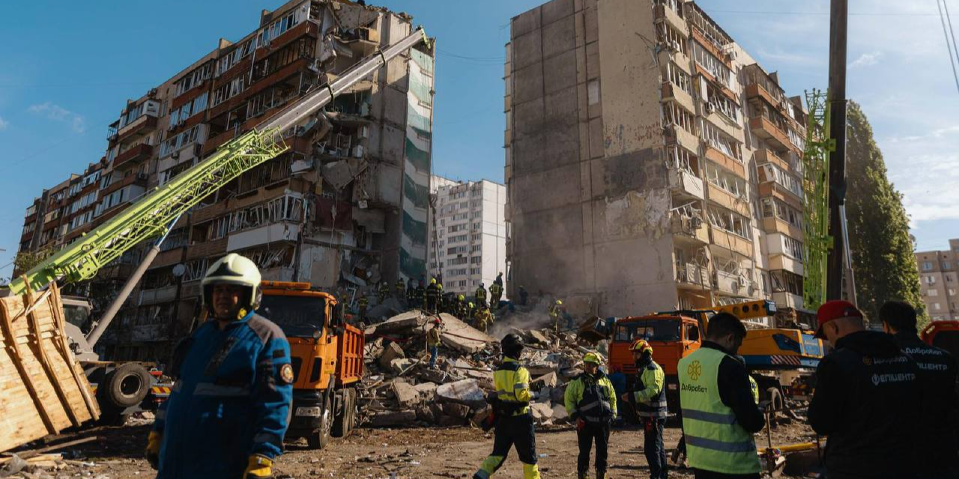 Three killed, over 10 missing after Russia hits Kyiv apartment block