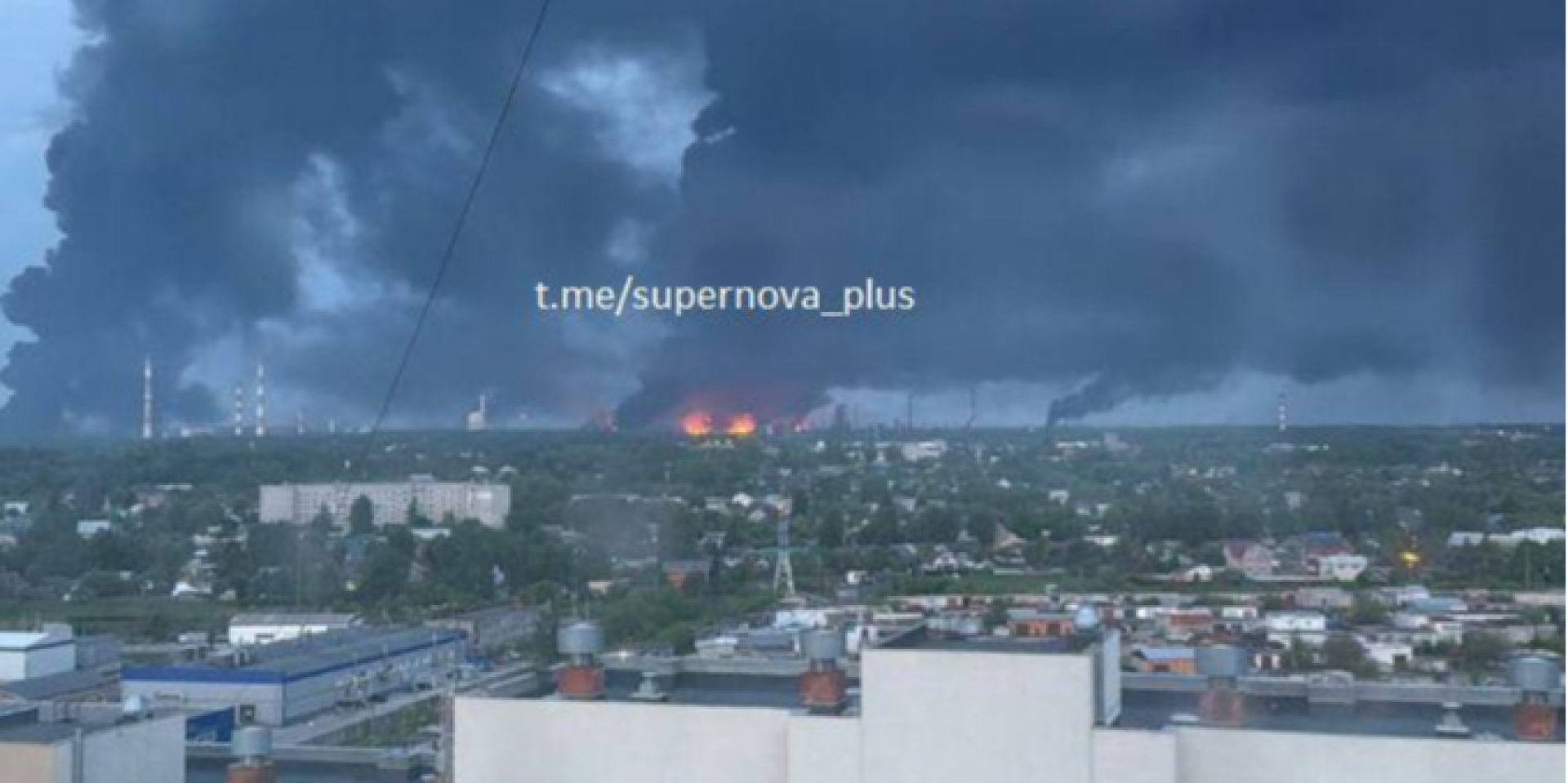 Ukraine's General Staff confirms strike on Ryazan oil refinery, one of Russia's largest