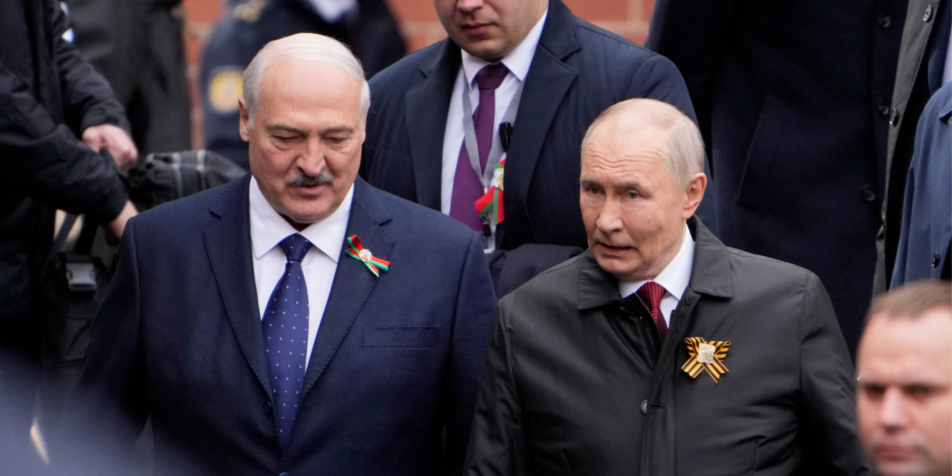 Alexander Lukashenko and Vladimir Putin (Photo: Pavel Bednyakov/Pool via REUTERS)