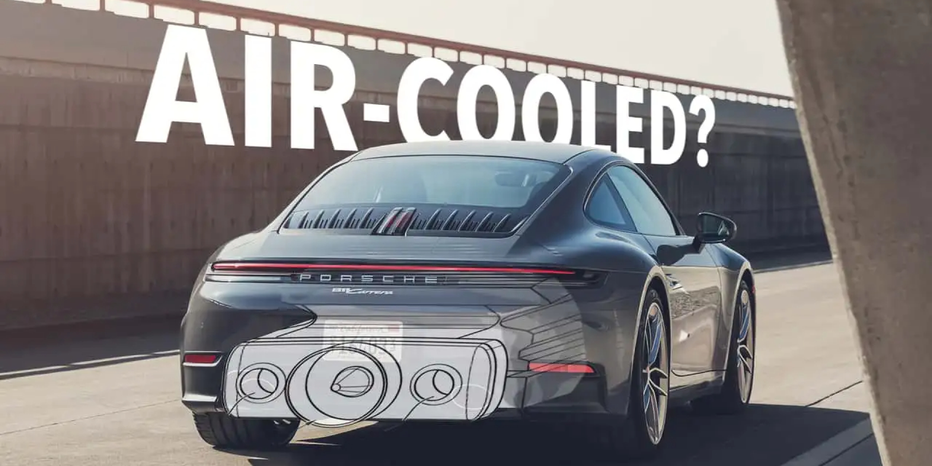 «Мечта» механиков. Porsche патентует новую технологию охлаждения
