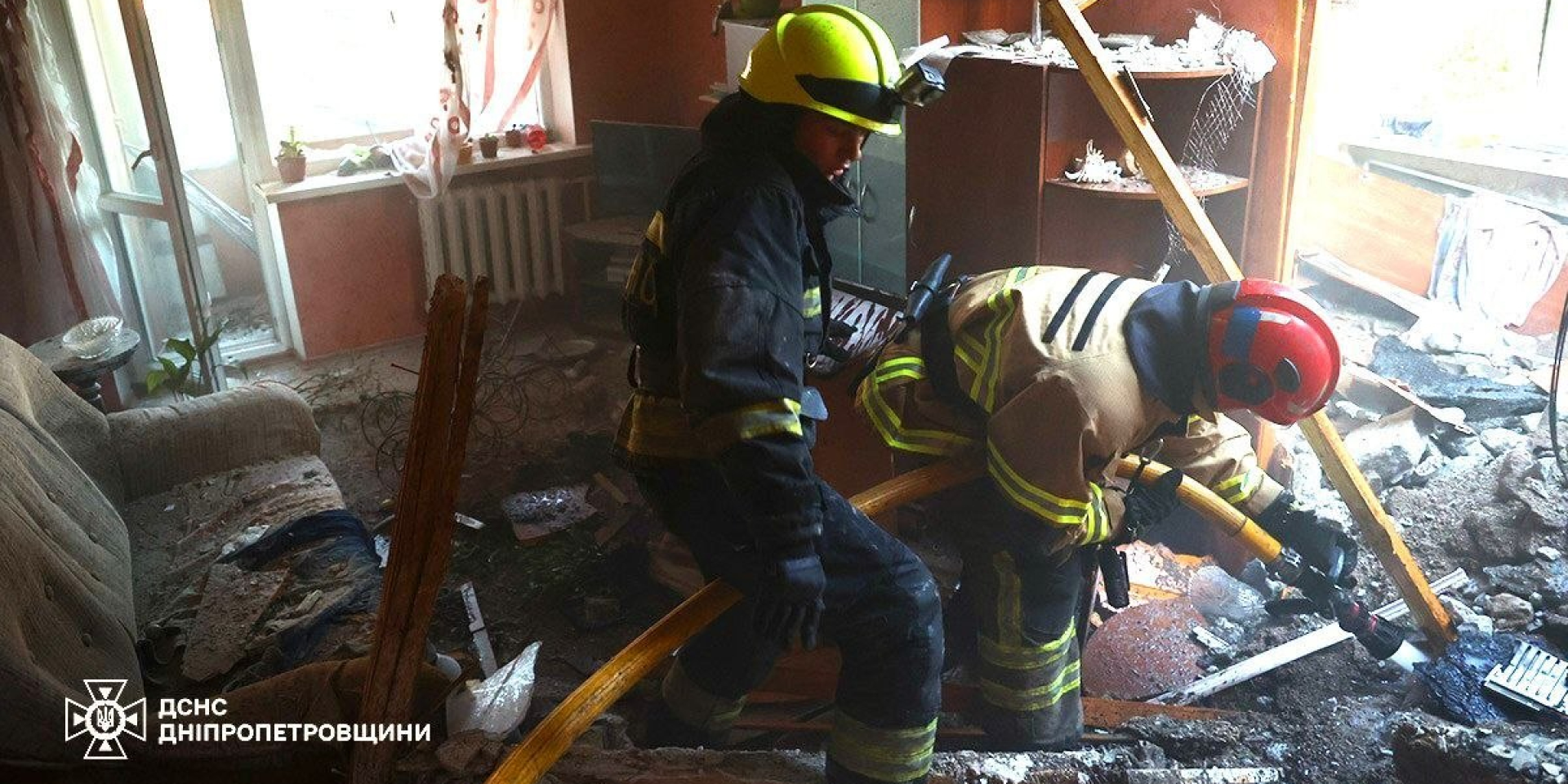 Russian strike on Dnipropetrovsk Oblast injures four, damages houses