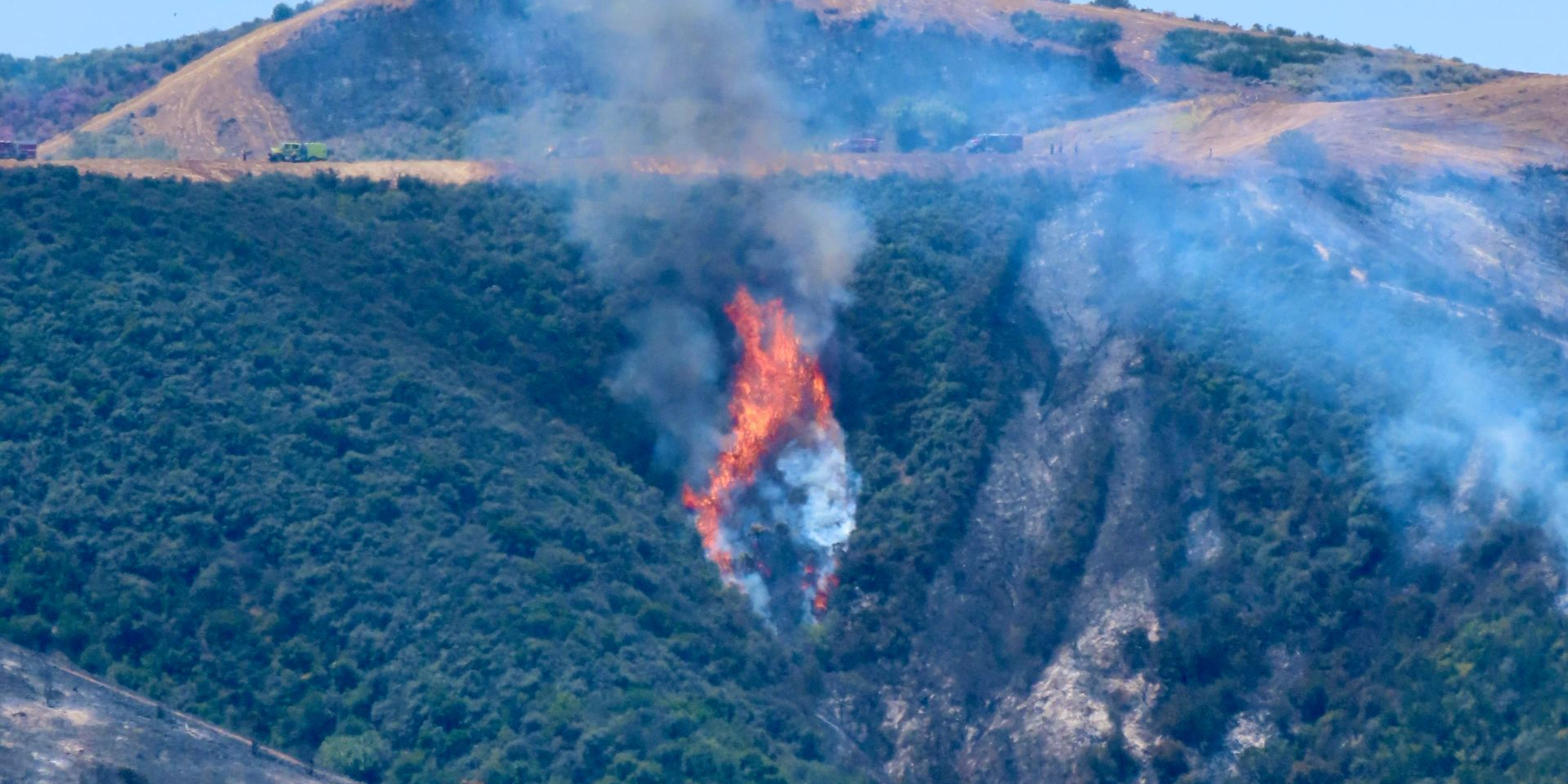 Пожар в Калифорнии возле ядерного объекта (Фото: CAL FIRE)