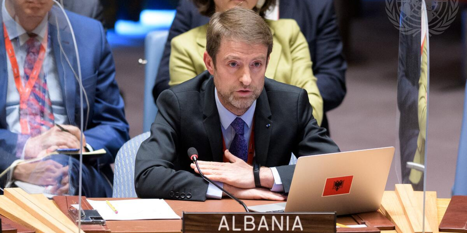 Russian strike damages Albanian ambassador’s residence in Kyiv