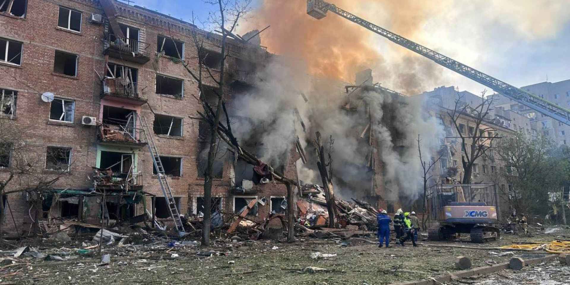 Death toll from mass Russian strike on Kyiv rises to three