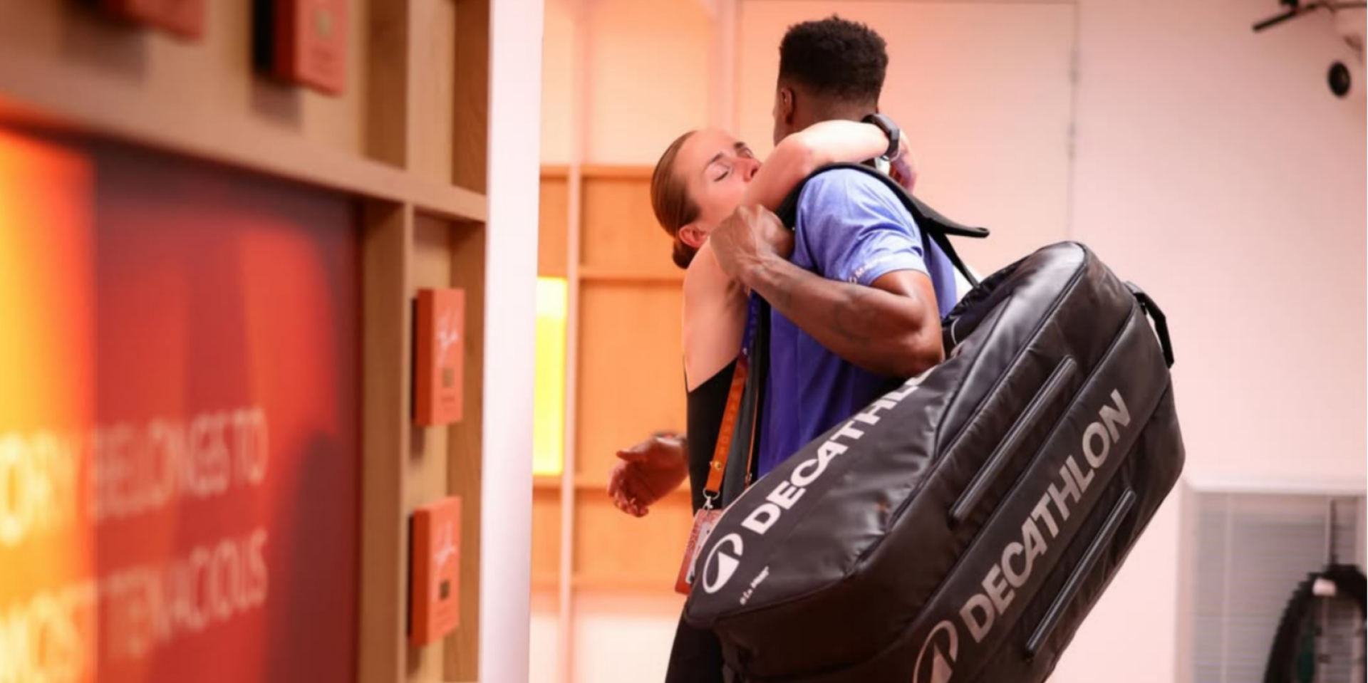Еліна Світоліна підтримала Гаеля Монфіса (Фото: instagram.com/rolandgarros)