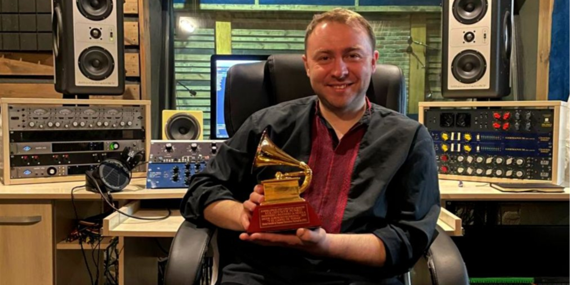 Ukrainian sound engineer becomes first in country to receive Latin Grammy