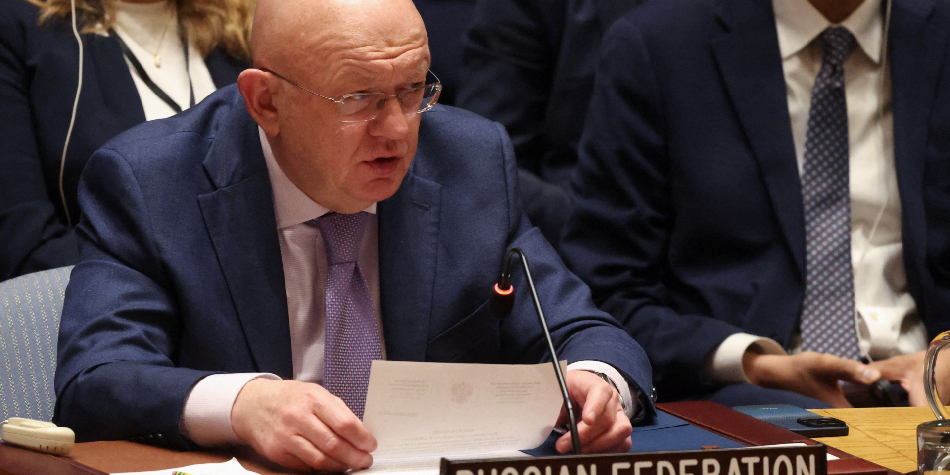 Небензя в ООН назвал условия России для мирного соглашения с Украиной: упомянул НАТО и «неонацизм»