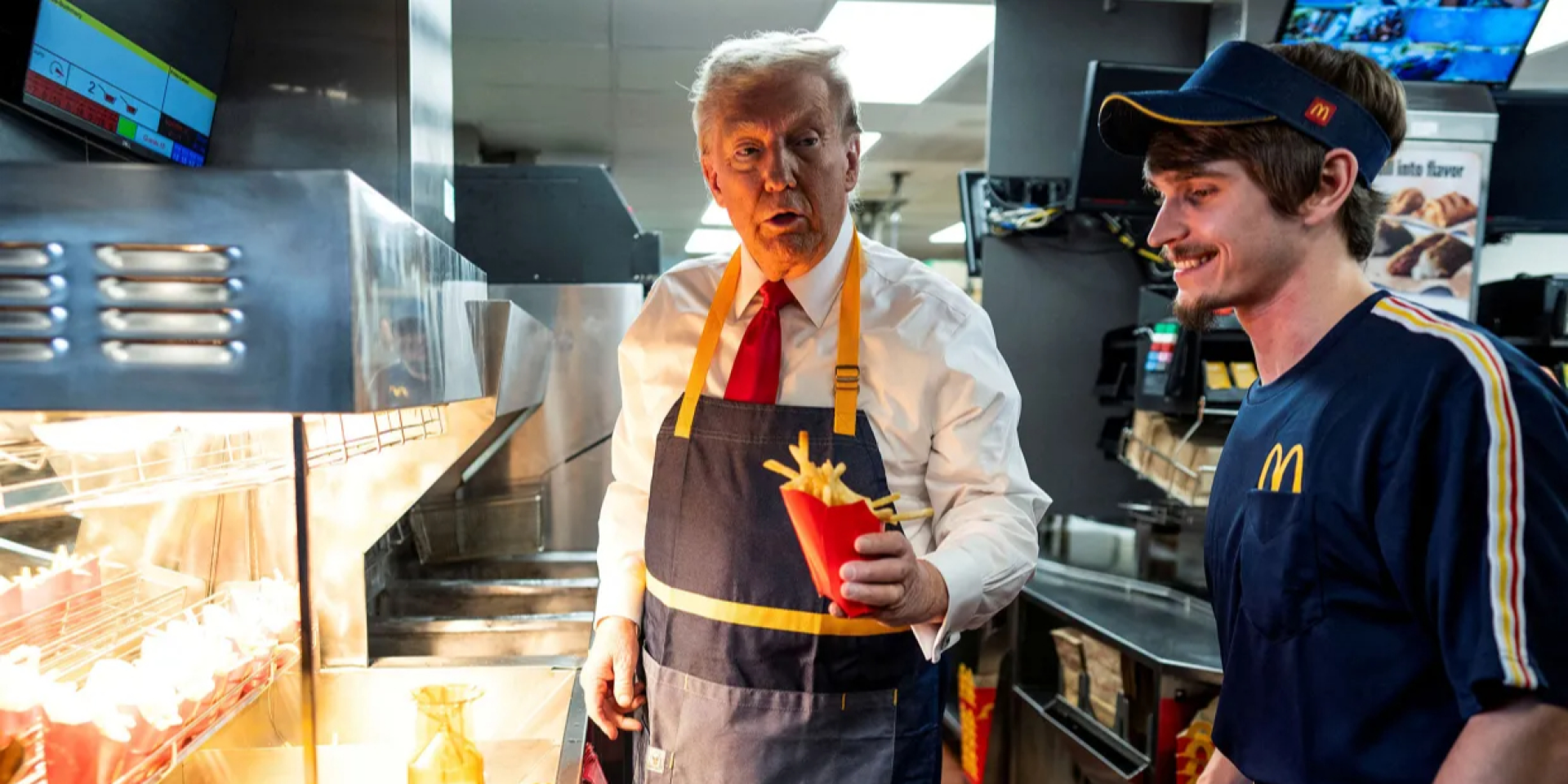 Это жаба, господин Трамп, а не лобстер