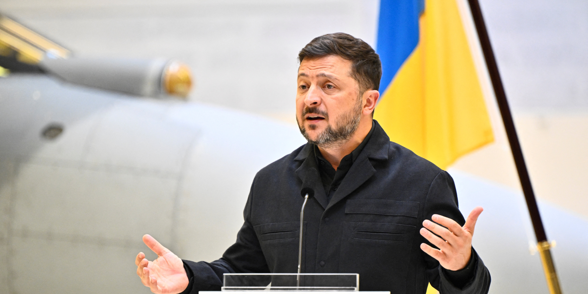 Volodymyr Zelenskyy (Photo: Christine Olsson/TT News Agency/via REUTERS)