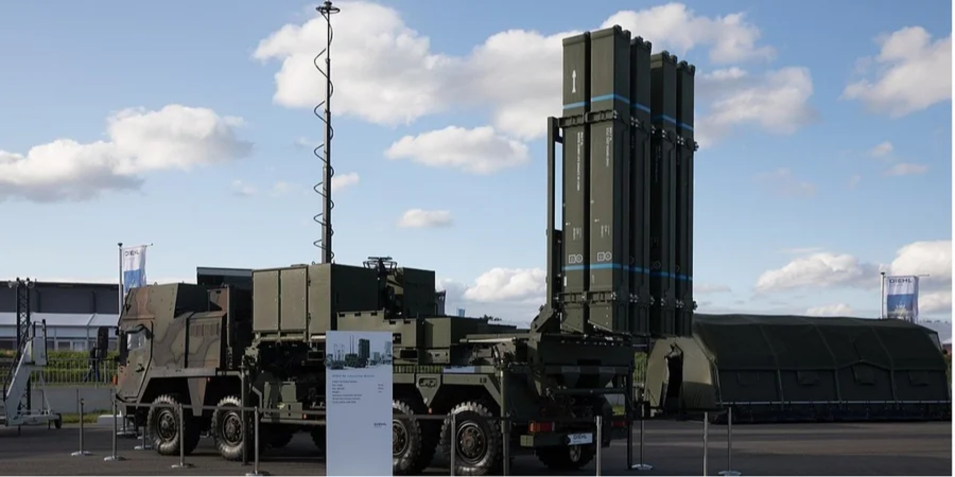 Украина получила от Германии пусковую установку ЗРК IRIS-T