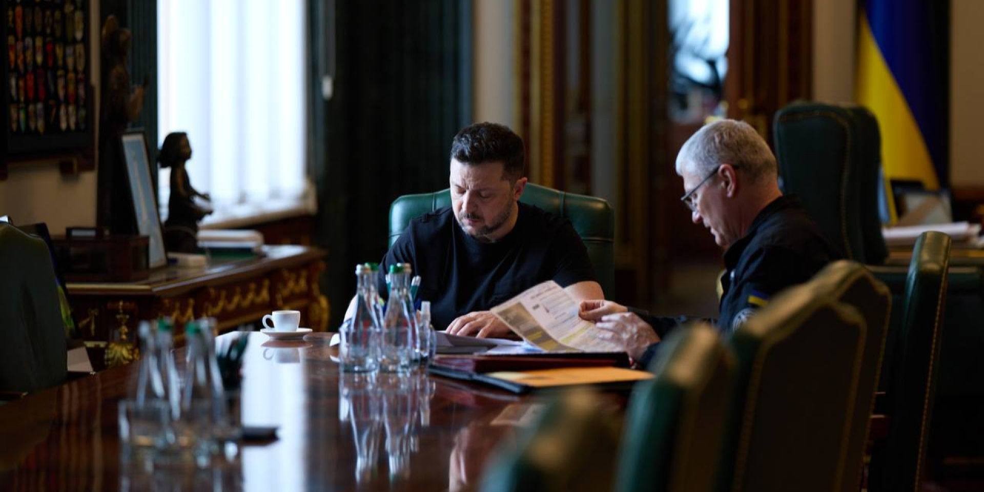 Volodymyr Zelenskyy and Oleh Ivashchenko (Photo: Zelenskiy Official / Telegram)