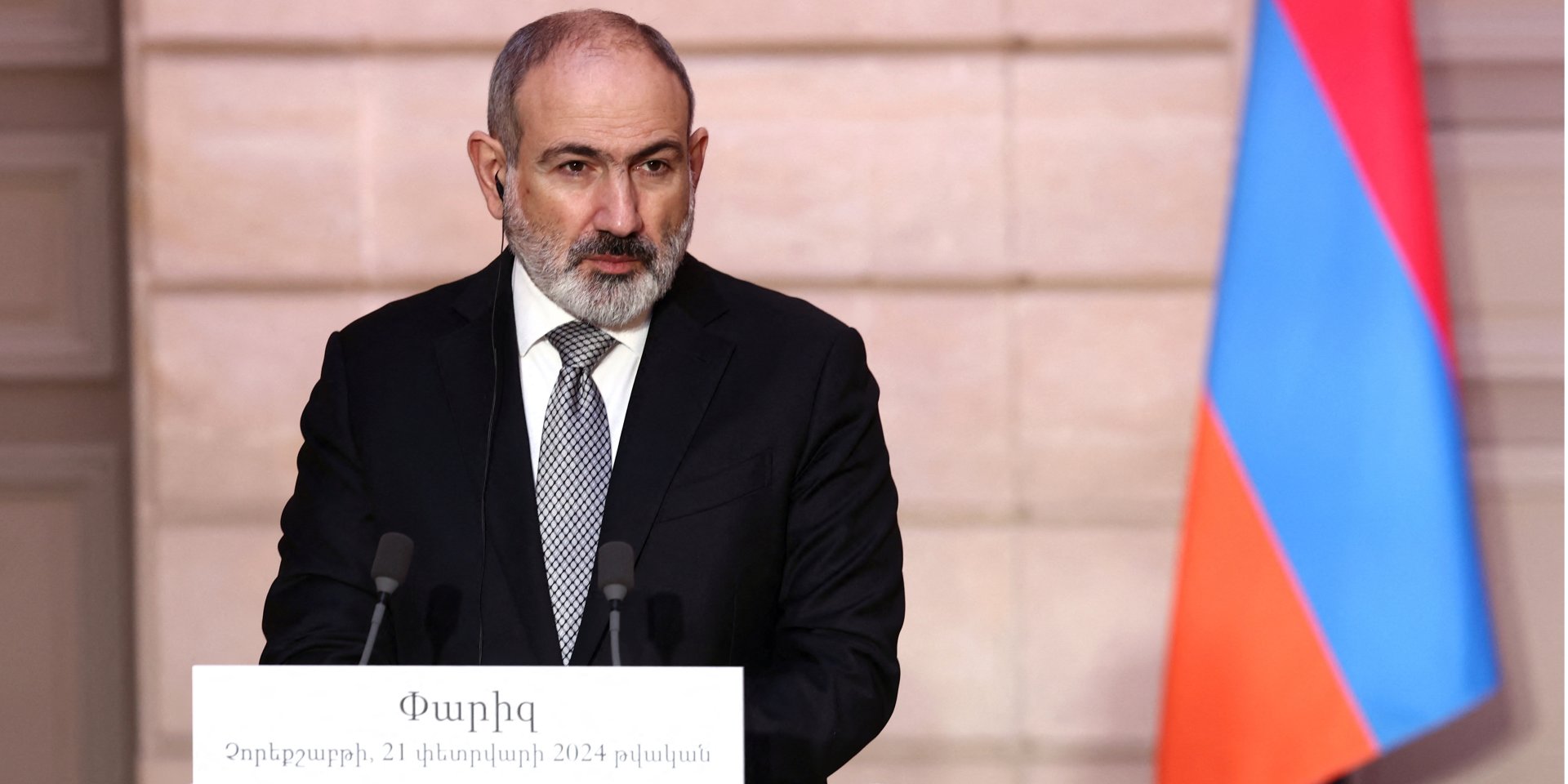 Проєвропейський уряд Нікола Пашиняна зазнав сильного тиску&nbsp;РФ напередодні виборів (Фото: REUTERS/Stephanie Lecocq)