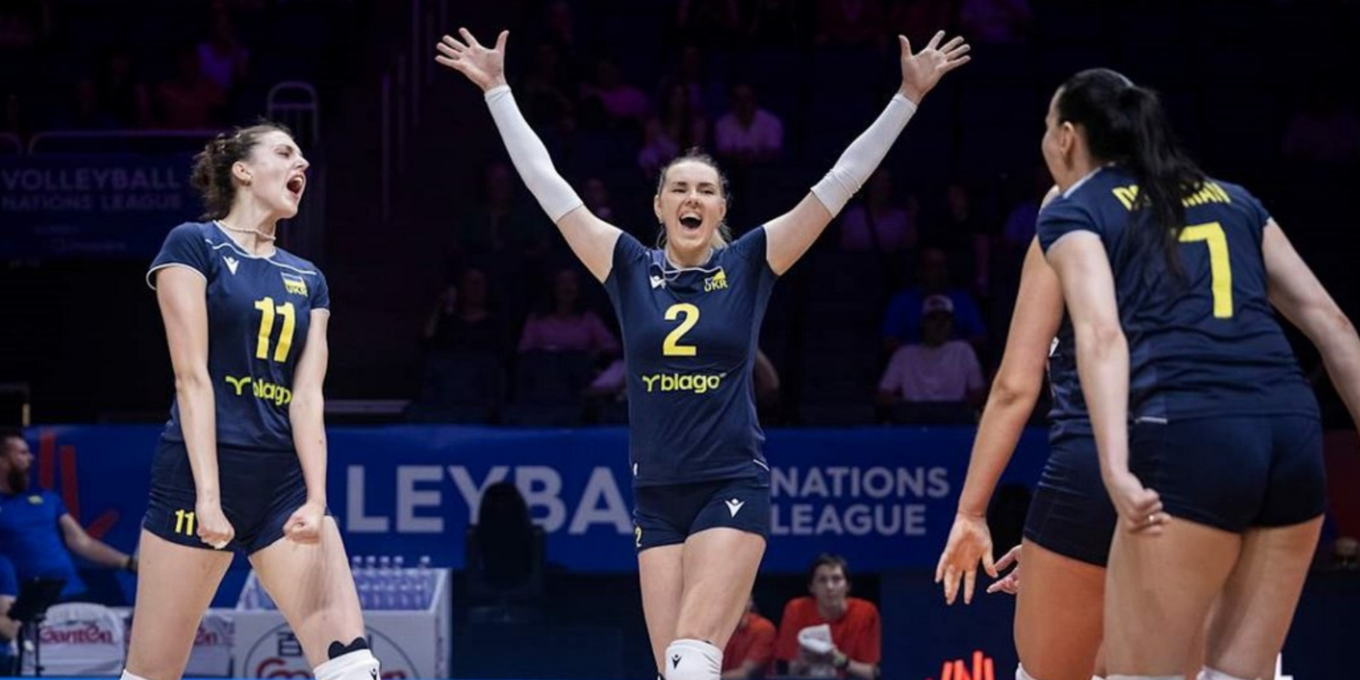 Женская сборная Украины по волейболу обыграла Германию (Фото: FIVB)