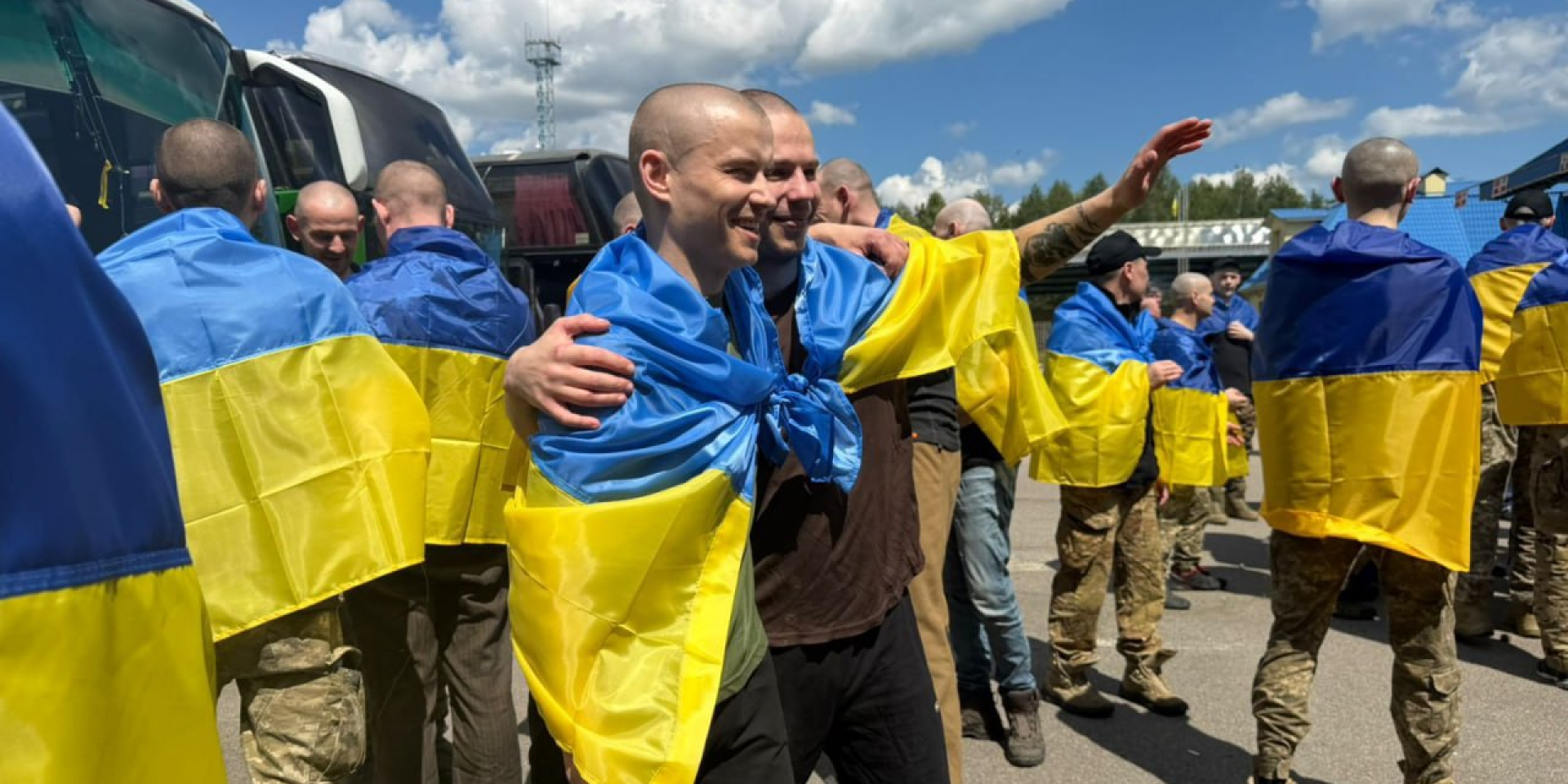 Україна та Росія провели обмін полоненими 5 червня 2026 року (Фото: Володимир Зеленський / Telegram)