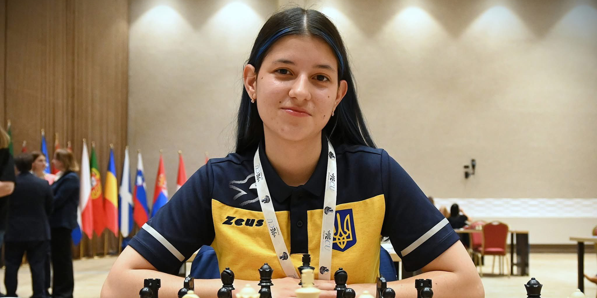 15-летняя украинка Гнатишин сенсационно стала чемпионкой Европы по шахматам