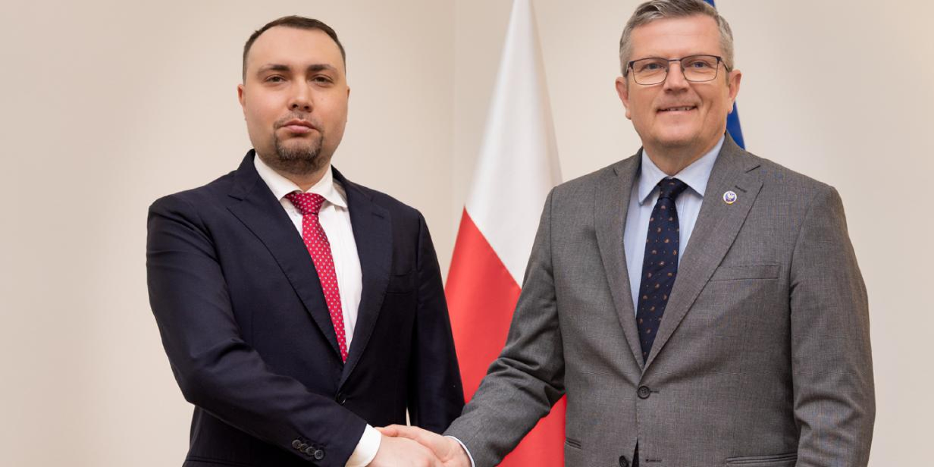 Керівник ОП Кирило Буданов та державний секретар МЗС Польщі Марчін Босацький (Фото: www.gov.pl)