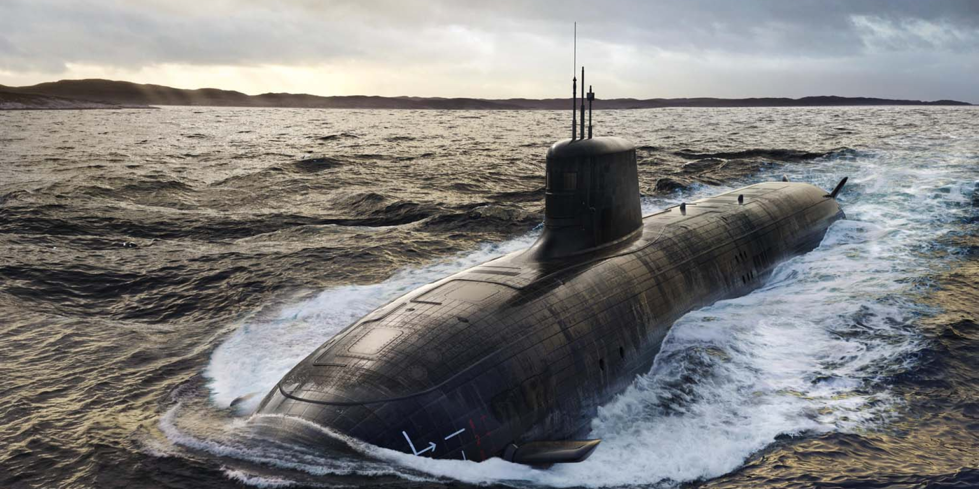Ескіз можливого проекту підводного човна SSN-AUKUS (Фото: BAE Systems)