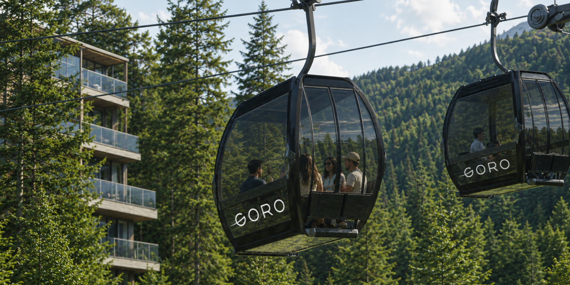 Ukraine's first-ever gondola lift set to launch (Photo: GORO Mountain Resort)