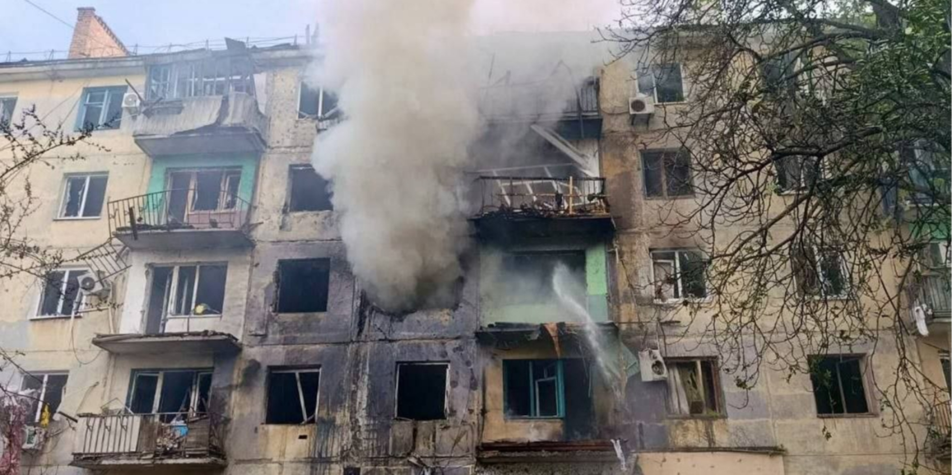 В Павлограде в результате российского удара повреждена много