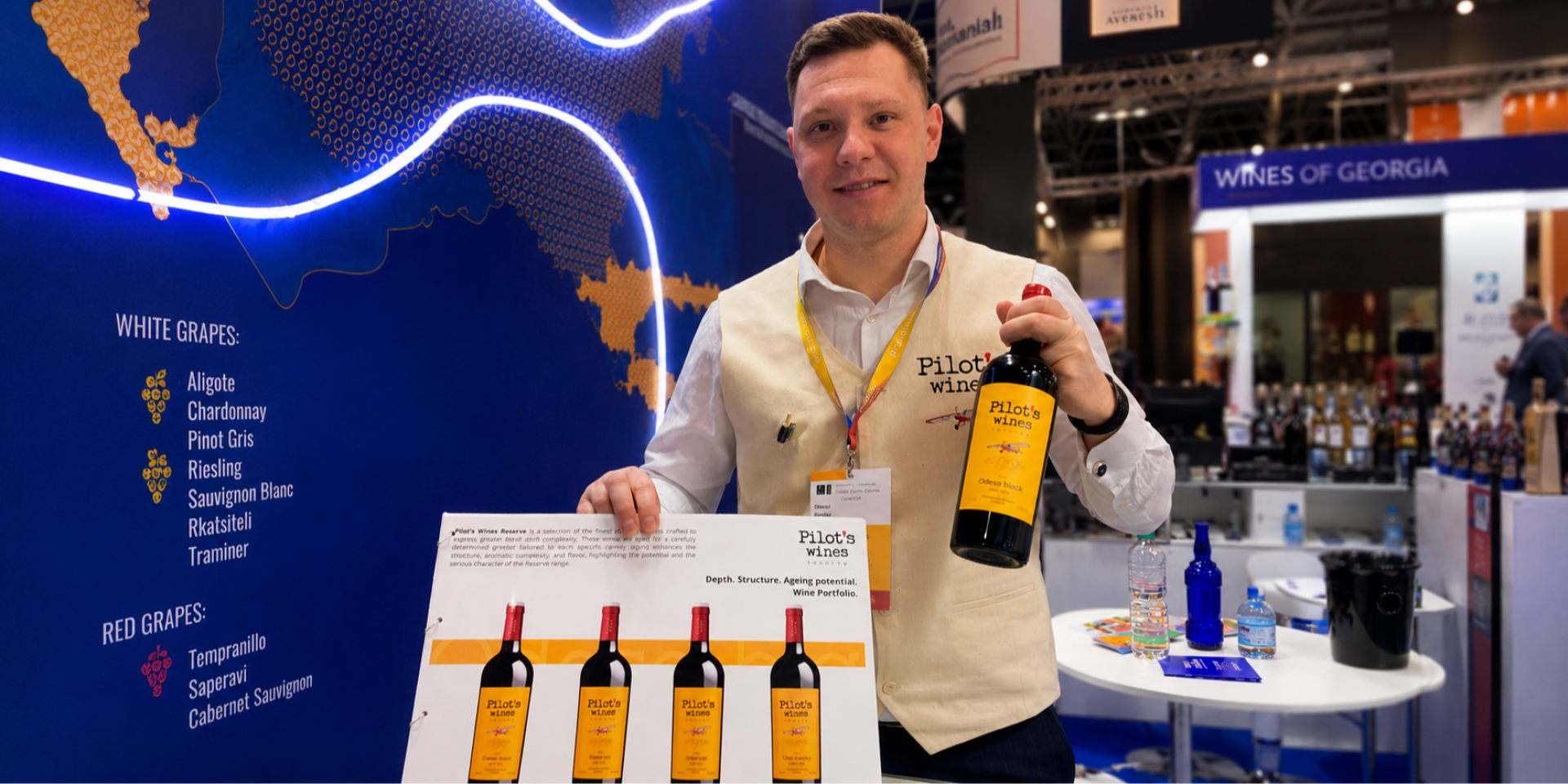 Алексей Бондарь — бренд-амбассадор Pilot’s Wines и Wine Point, член Ассоциации сомелье Украины (Фото: Предоставлено Pilot’s Wines)