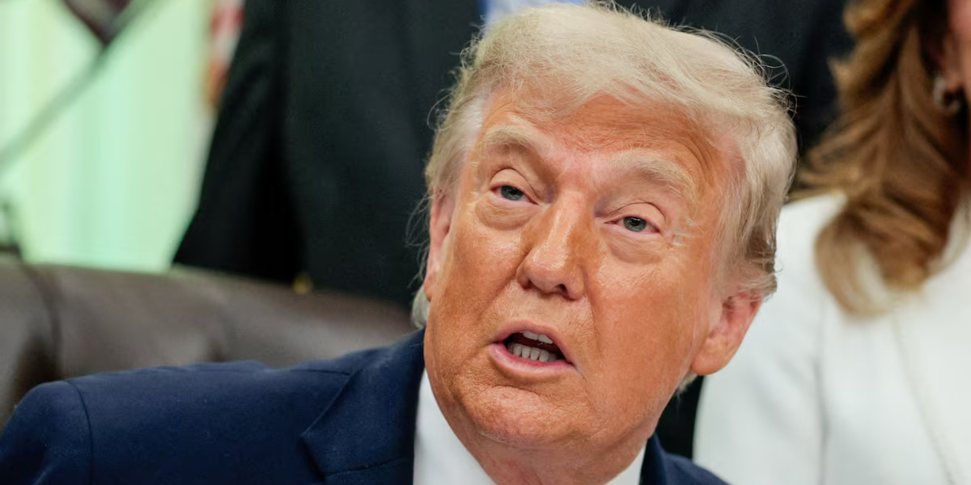 Trump and his allies are discussing a resolution that would symbolically overturn his two impeachments (Photo: REUTERS/Evan Vucci)