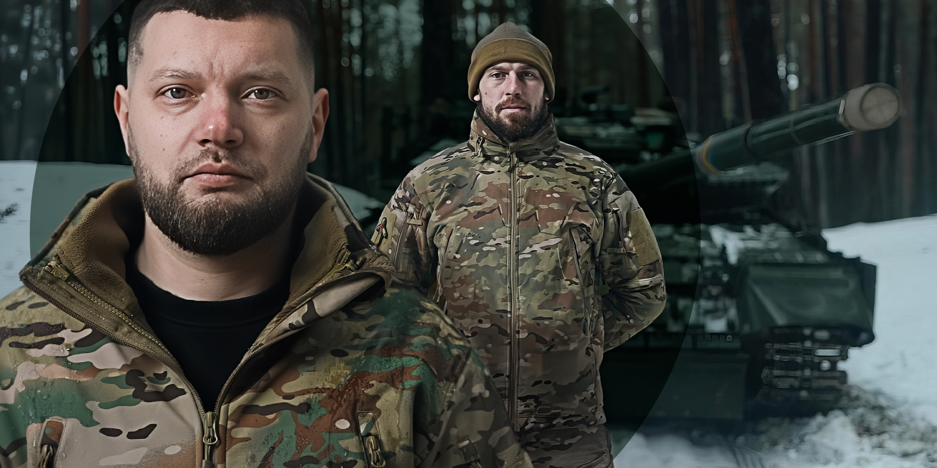 Танкисты Третьего армейского корпуса — Драйвер и Гор (Фото: коллаж NV)
