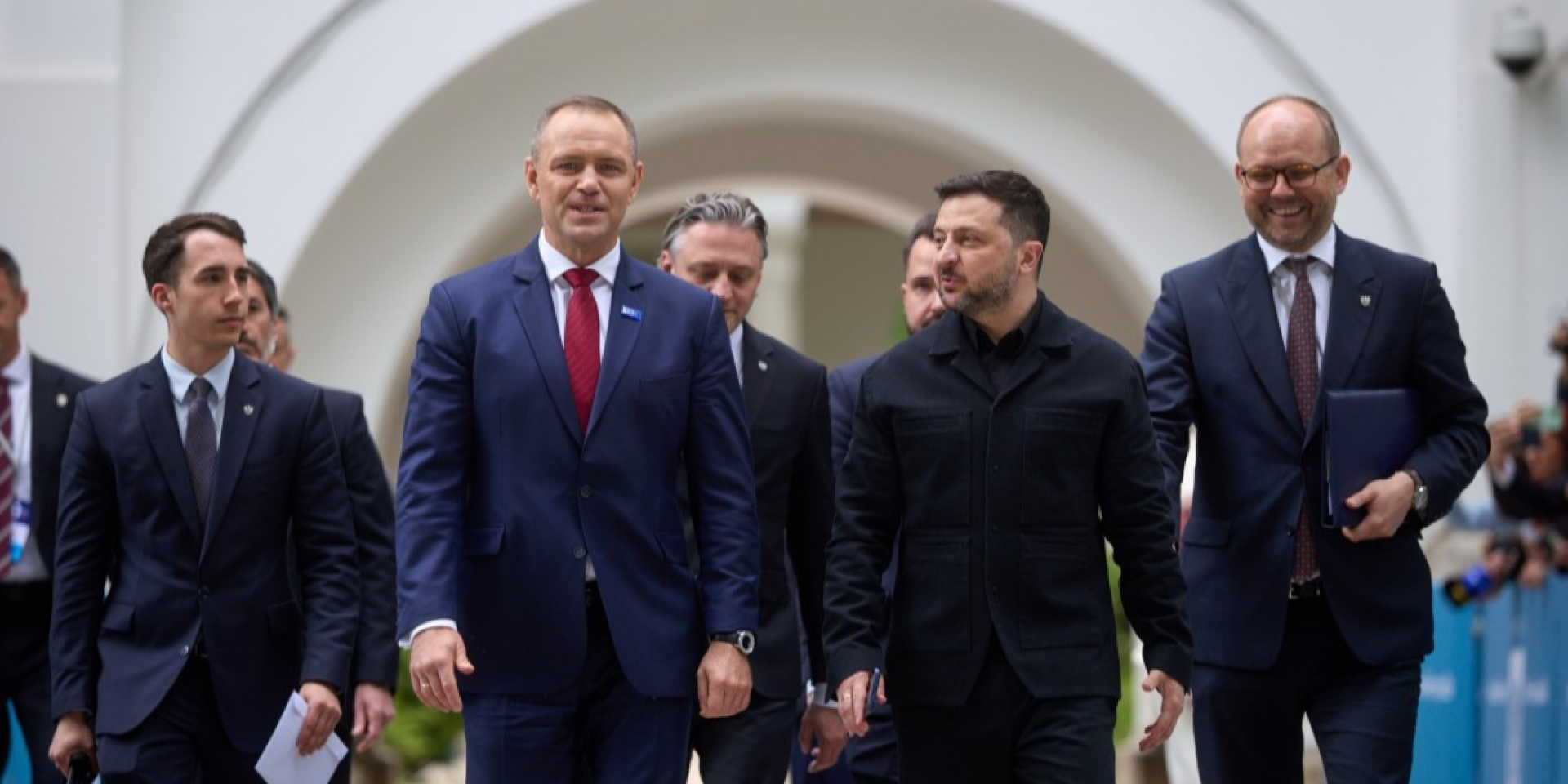 Президенты Украины и Польши Владимир Зеленский и Кароль Навроцкий в мае 2026 года (Фото: Офис президента Украины)