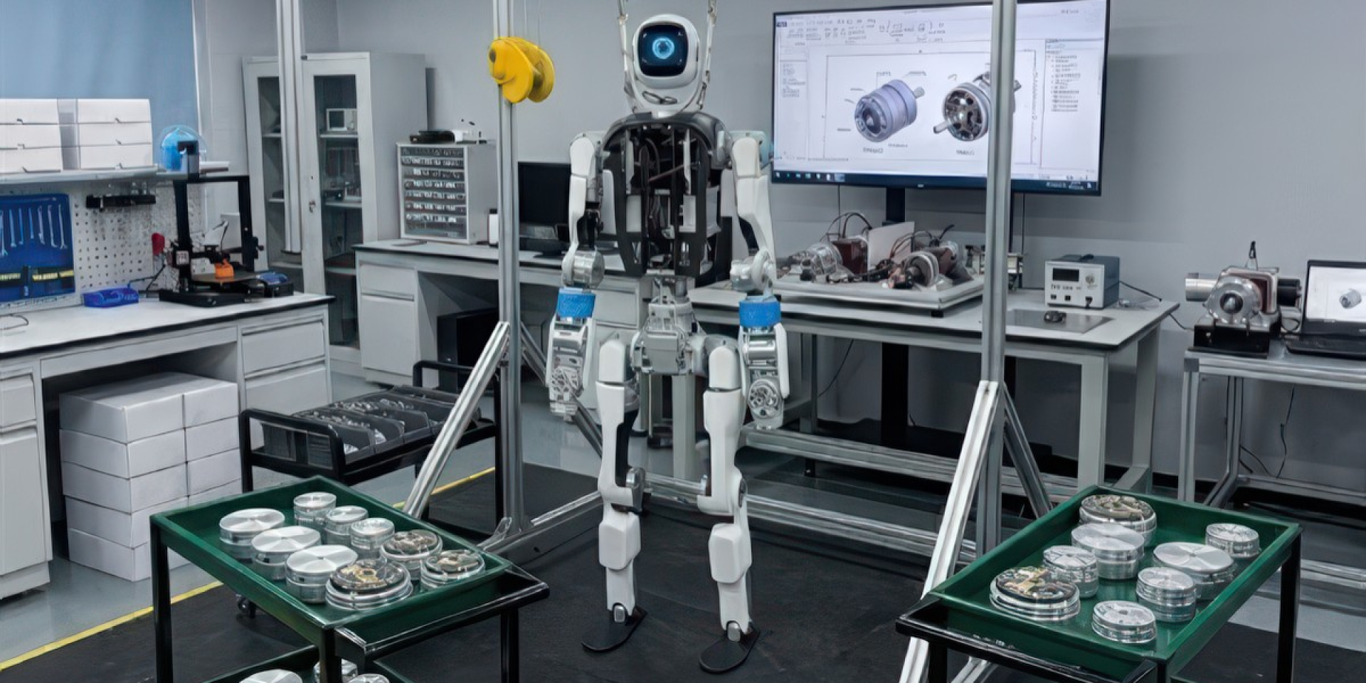 На Тайване разработали гуманоида с искусственным интеллектом (Фото: TM Technology, исходное изображение увеличено с помощью ИИ)
