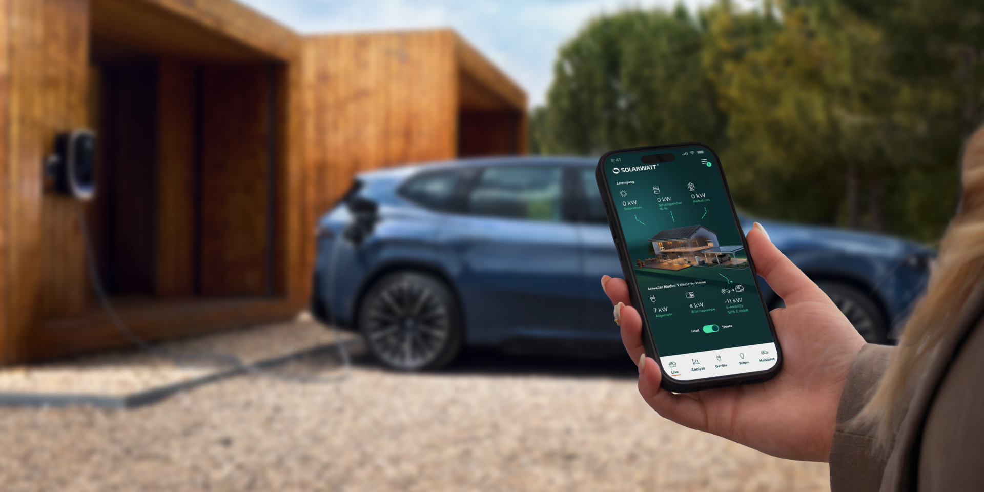 BMW представила систему, которая подает ток Neue Klasse в дом (Фото: BMW Group)