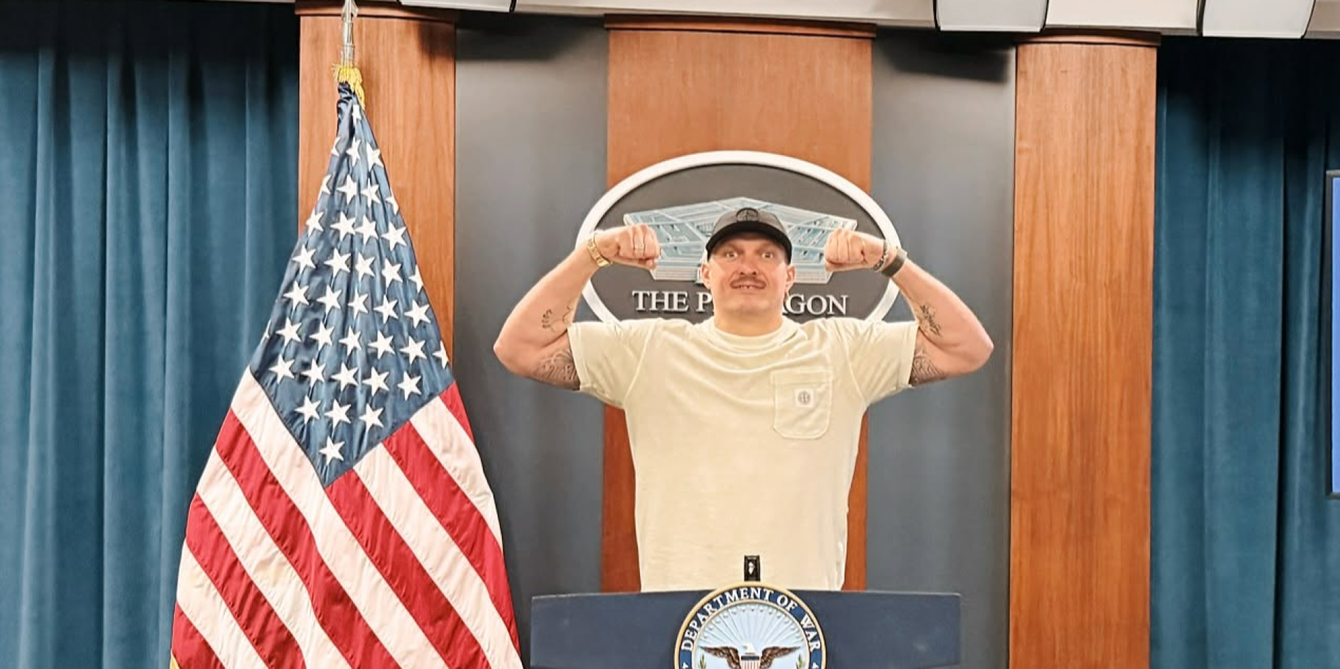 Oleksandr Usyk visited the White House (Photo: facebook.com/Alexanderusyk)