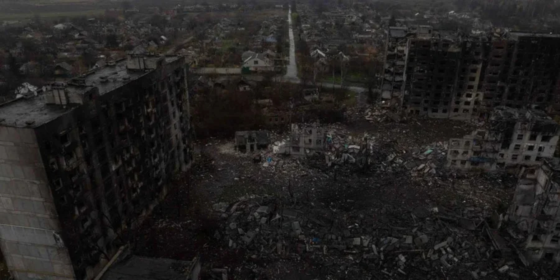 Kostyantynvka, devastated in Russian strikes (Photo: 93rd Kholodnyi Yar Brigade / Facebook)