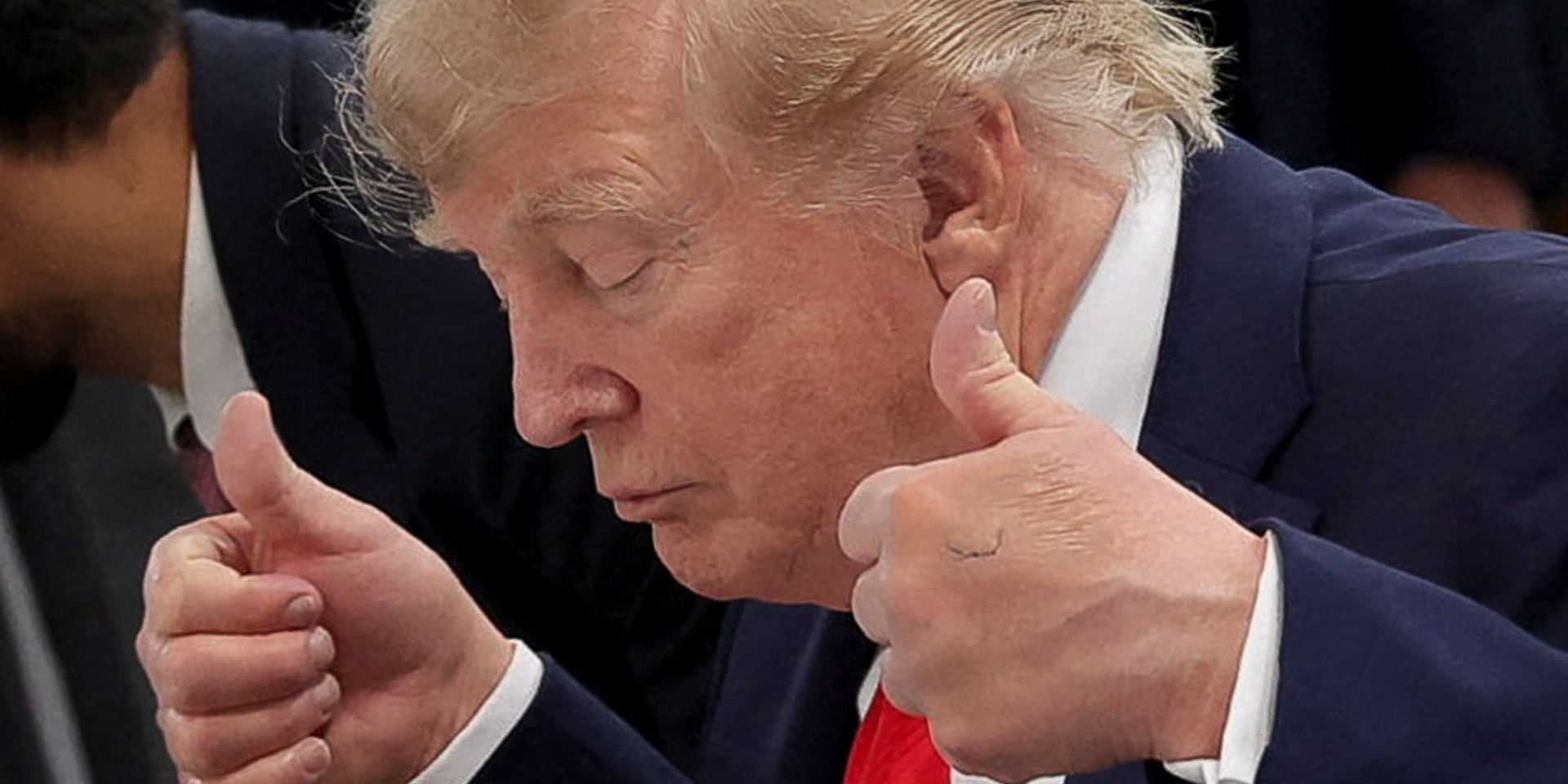 Зеленський і лідери ЄС вплинули на&nbsp;позицію Трампа щодо війни (Фото: REUTERS/Christian Hartmann)
