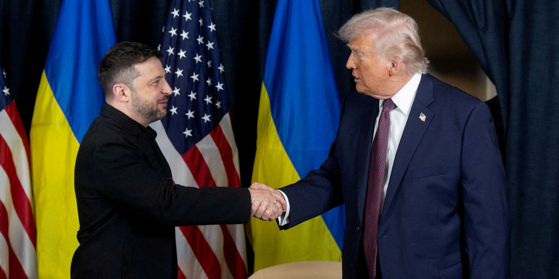 Donald Trump and Volodymyr Zelenskyy (Photo: Ukrainian Presidential Press Service/Handout via REUTERS)
