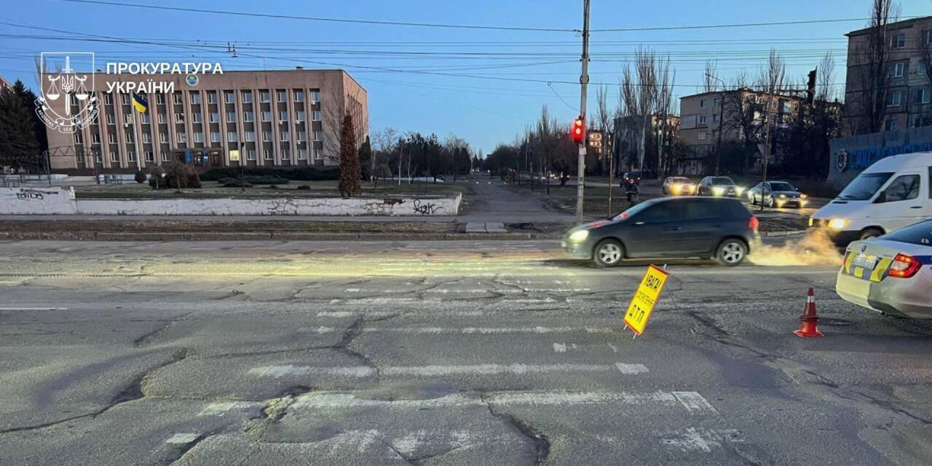 В больнице скончался ребенок, которого сбил на пешеходном переходе судья (Фото: Офис генерального прокурора)