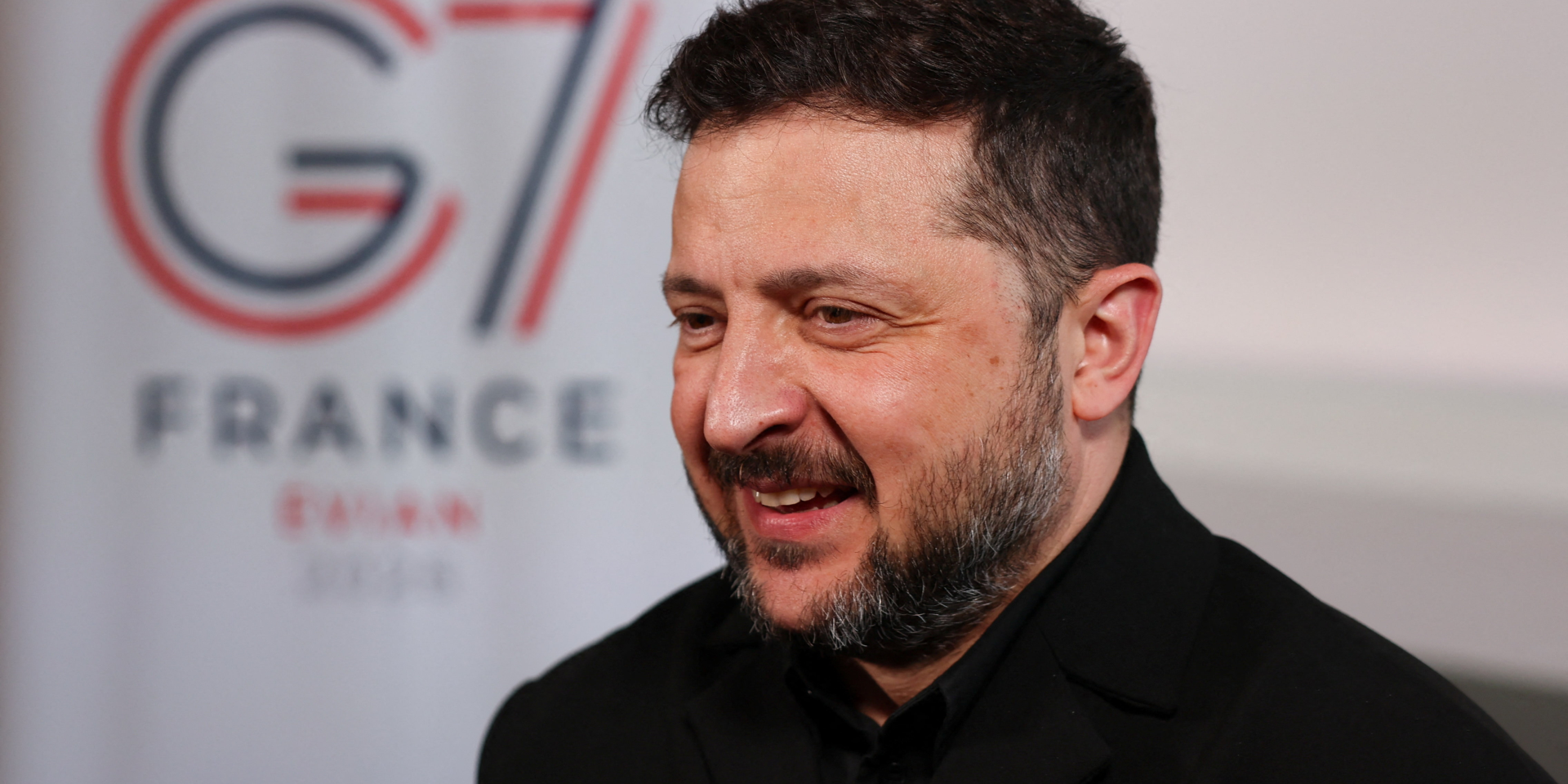 Ukrainian President Volodymyr Zelenskyy at the G7 summit in France, June 16, 2026 (Photo: REUTERS/Denis Balibouse)