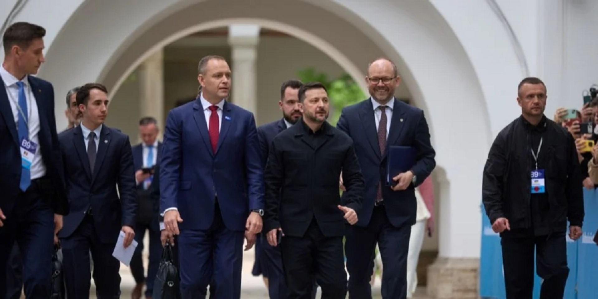 Навроцький і Зеленський на зустрічі у Польщі (Фото: Офіс президента України)