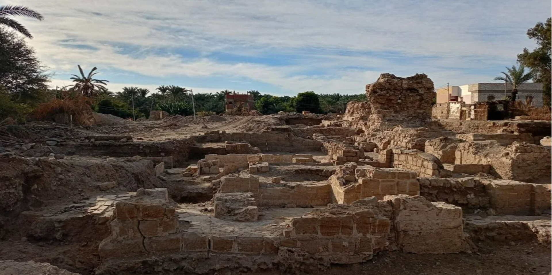 Елементи стародавнього храму в єгипетській оазі Бахарія (Фото: Ministry of Tourism and Antiquities)