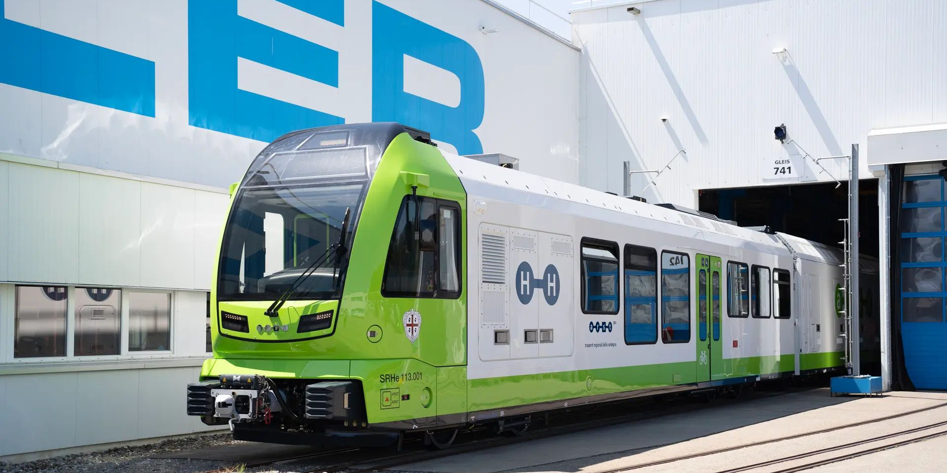 Вузькоколійний поїзд, що працює на водні (Фото: Stadler)